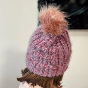 Häkelanleitung – Flauschige Mütze (PDF) | Crochet Pattern – Fluffy Beanie (PDF)